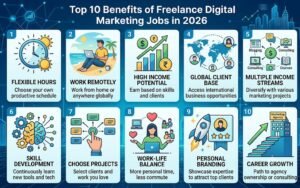 Top 10 Benefits of Freelance Digital Marketing Jobs in 2026