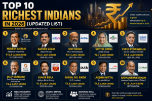 Top 10 Richest Indians in 2026 (upadate list)