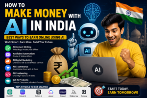 How to make money with AI in india