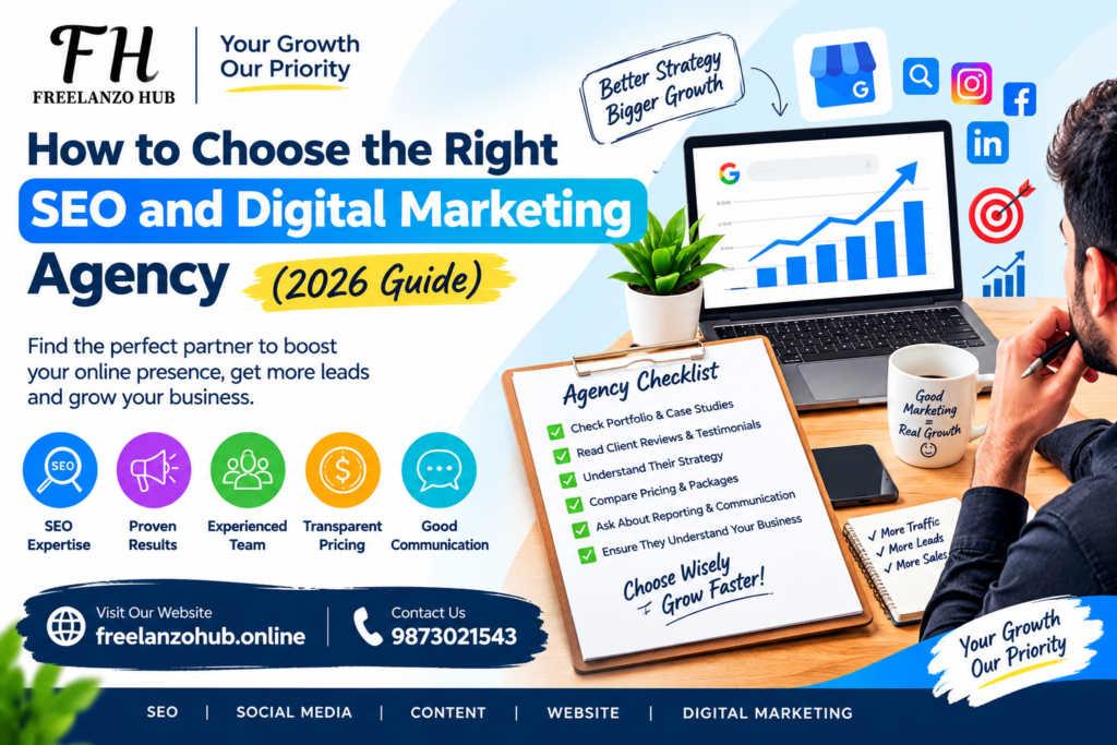SEO and Digital Marketing Agency (2026 Guide)
